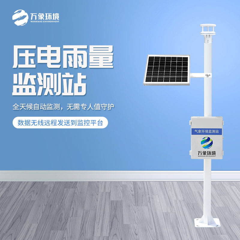 压电雨量监测系统的工作原理是什么？
