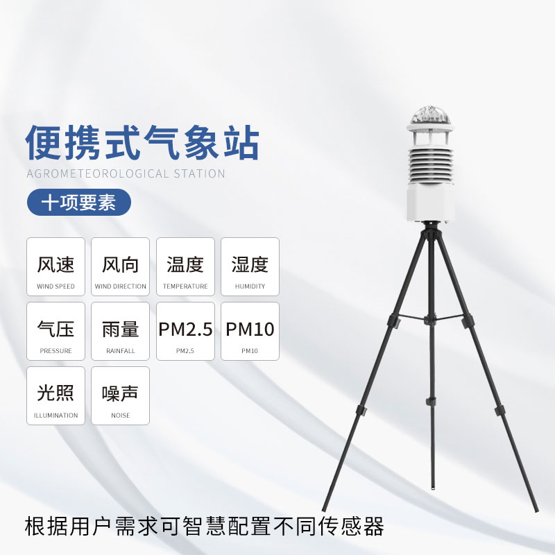 便携式移动气象站