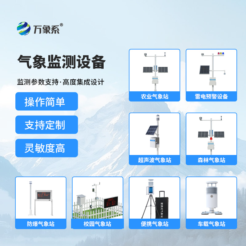 便携式气象站设备