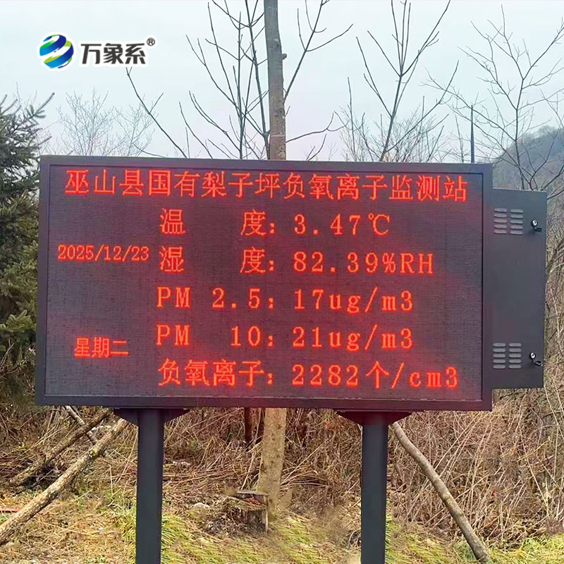 负氧离子监测站